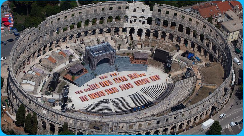  Anthony Joshua is in talks to fight in this Roman amphitheatre in Pula, Croatia, in June