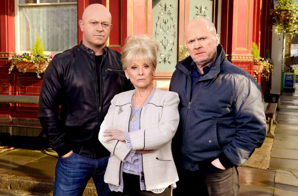 The TV hardman has always been close with his on-screen 'mum', but recently she couldn't remember who he was