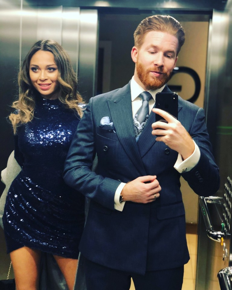  Neil nominated his estranged wife Katya to take part in the challenge
