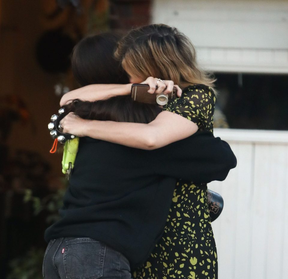  She was comforted by her daughter