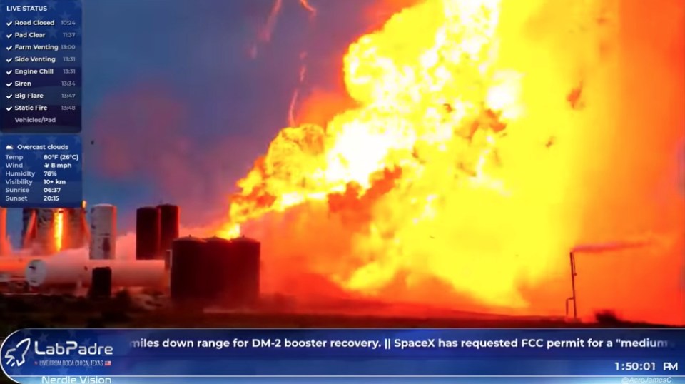 SpaceX has already carried out a handful of 'static' tests of Starship's 'Raptor' rocket engines