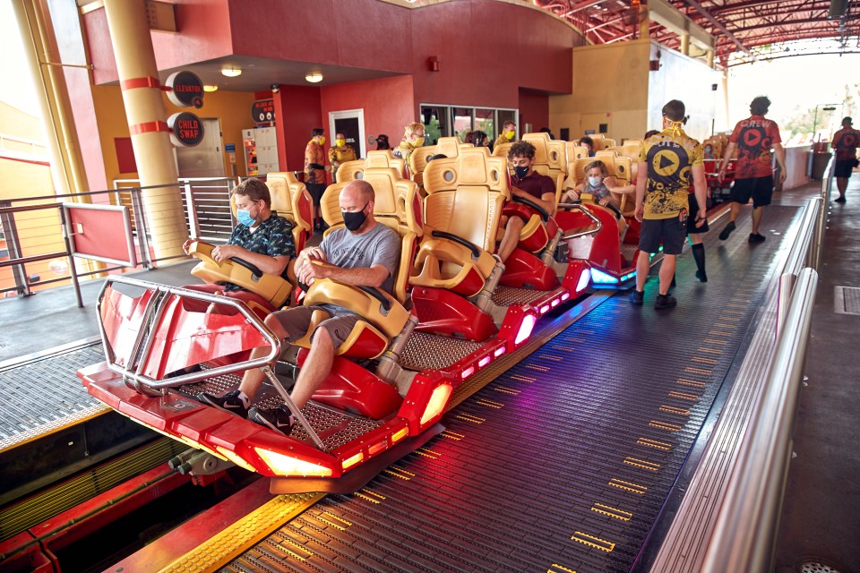  Universal Orlando has re-opened with social distancing and face masks
