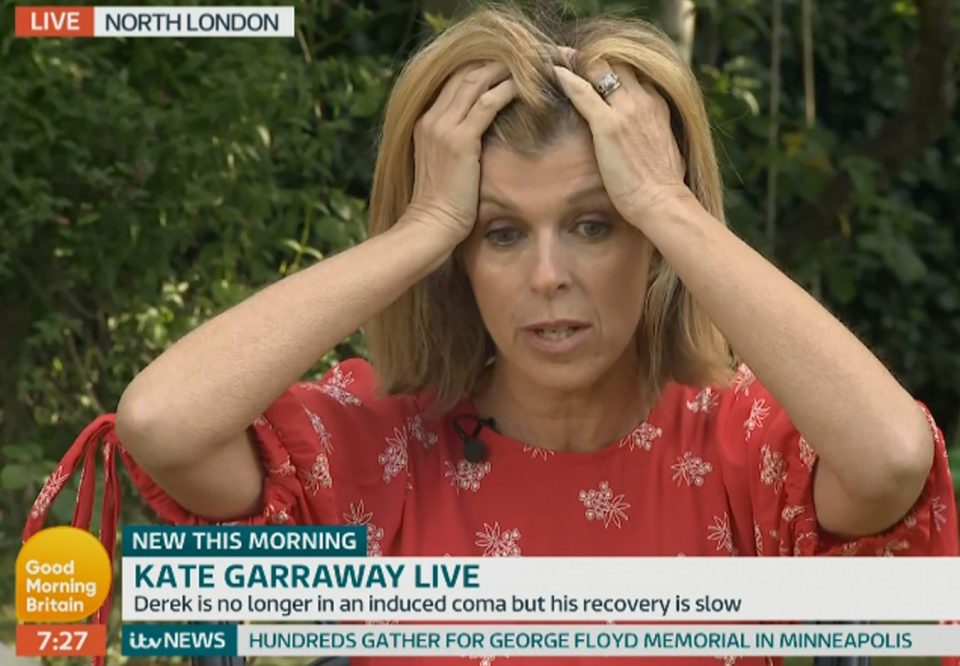  Kate said it is a 'miracle' he is still alive