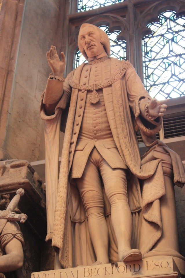 Former Lord Mayor of London William Beckford, who has a statue inside London's Guildhall, is believed to have owned around 3,000 slaves in plantations in Jamaica