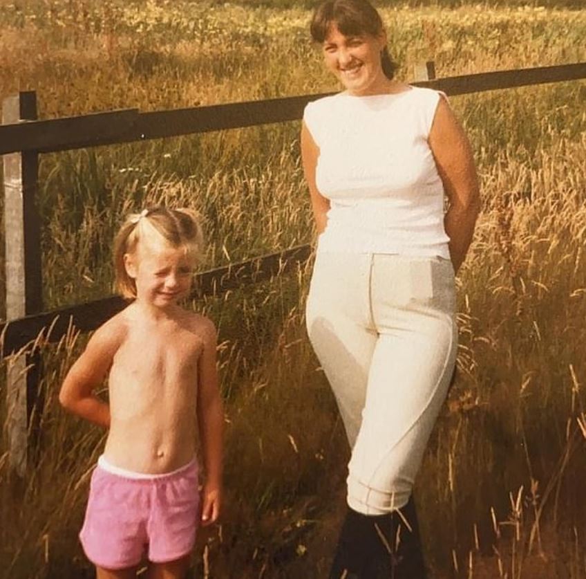  Another adorable throwback pic
