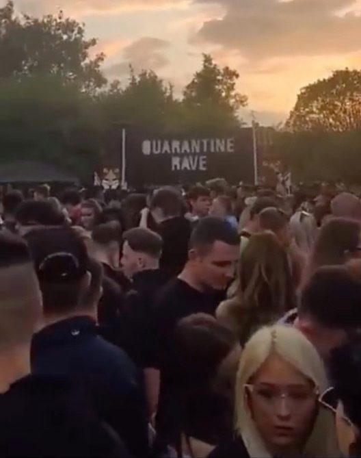 illegal rave