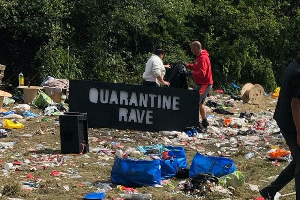 rubbish rave