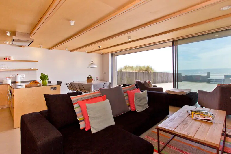 A recent renovation means the house is ready to be booked in time for potential loosening of lockdown travel rules