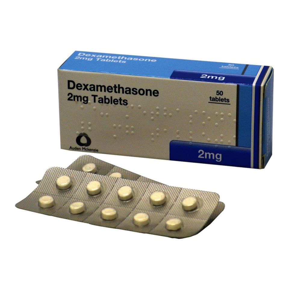 Dexamethasone is a steroid that can be administered by mouth or via intravenous injection