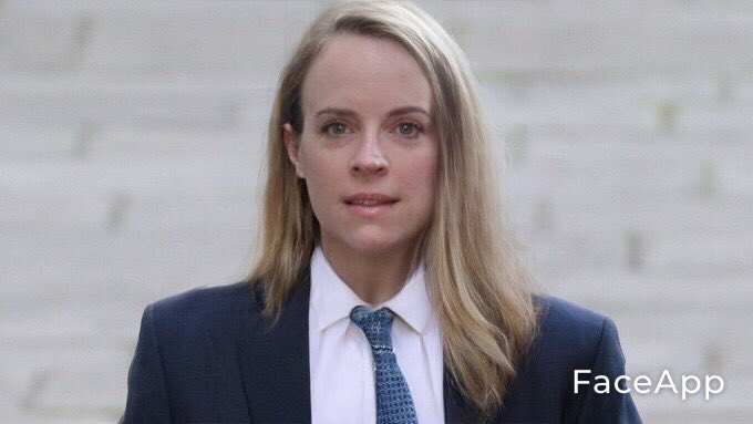 Dominique Raab was described as 'gorgeous'
