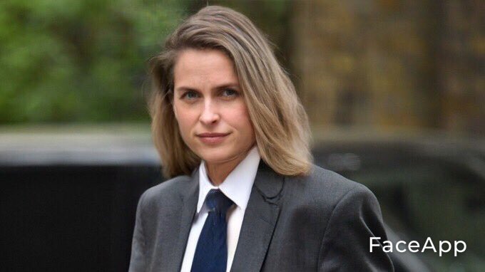 The Education Secretary was unrecognisable in this female depiction as Gina Williamson