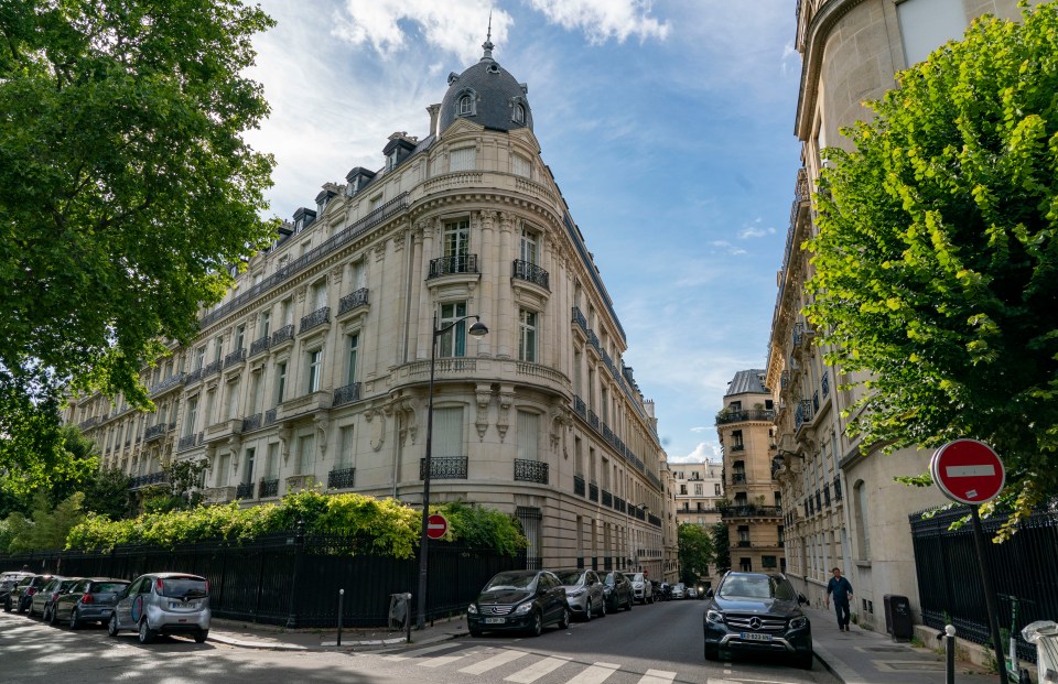 The hideout is only a five-minute drive along the Champs ­Elysees to Epstein’s vast apartment on Avenue Foch