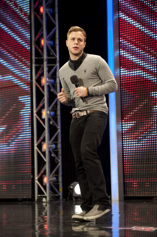 Olly won over the hearts of the nation during his audition for X Factor in 2009 