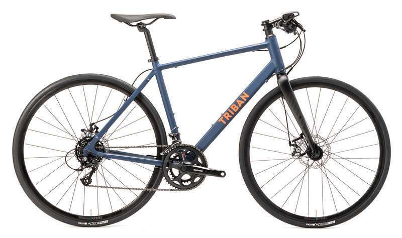 Triban RC120 flat bar hybrid bike