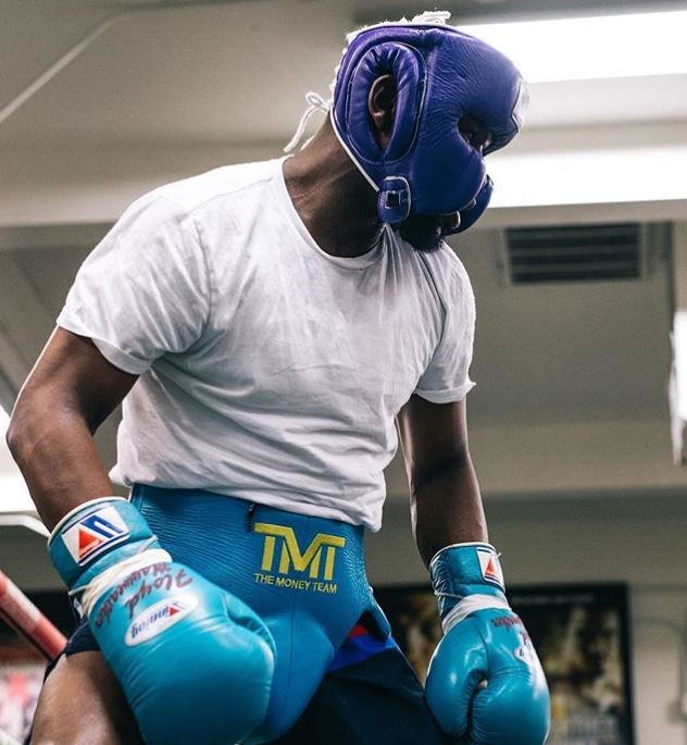 Mayweather has been in the gym training again 