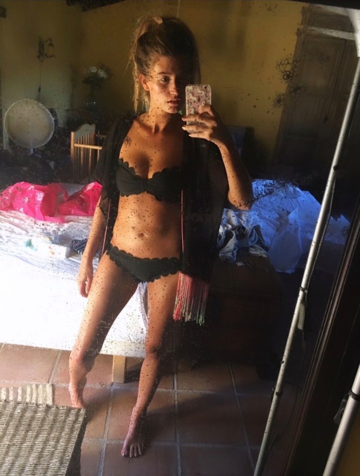 Charley captioned the snap 'take me back'