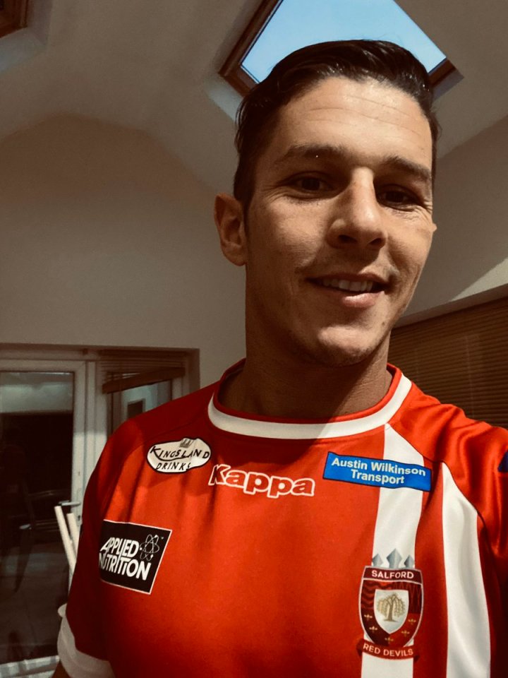  Morgan Escare will link up with his future Salford team-mates on Monday