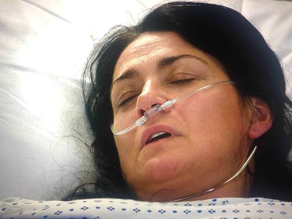 Maura is recovering in hospital from her surgery
