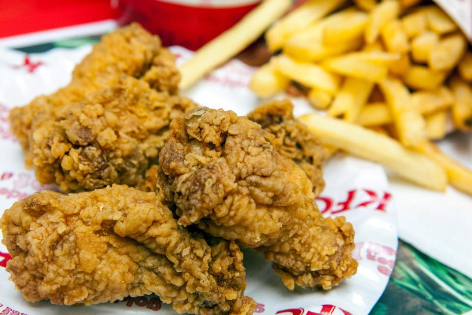 KFC is aiming to have a product to test by autumn