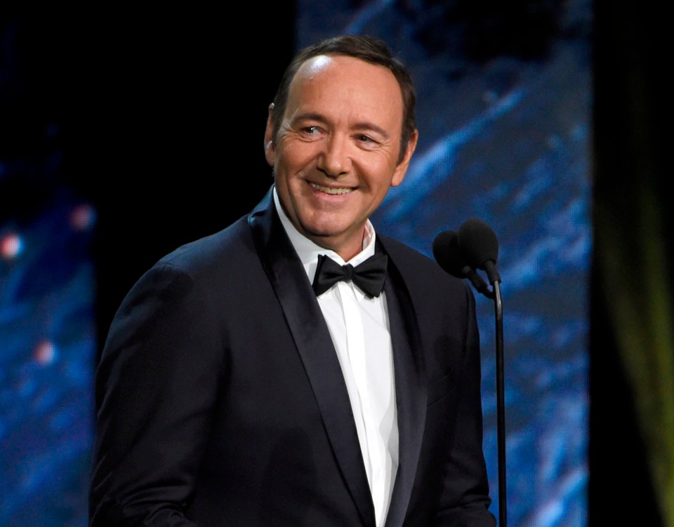 Spacey's career has been derailed because of allegations of sexual misconduct - claims he vehemently denies