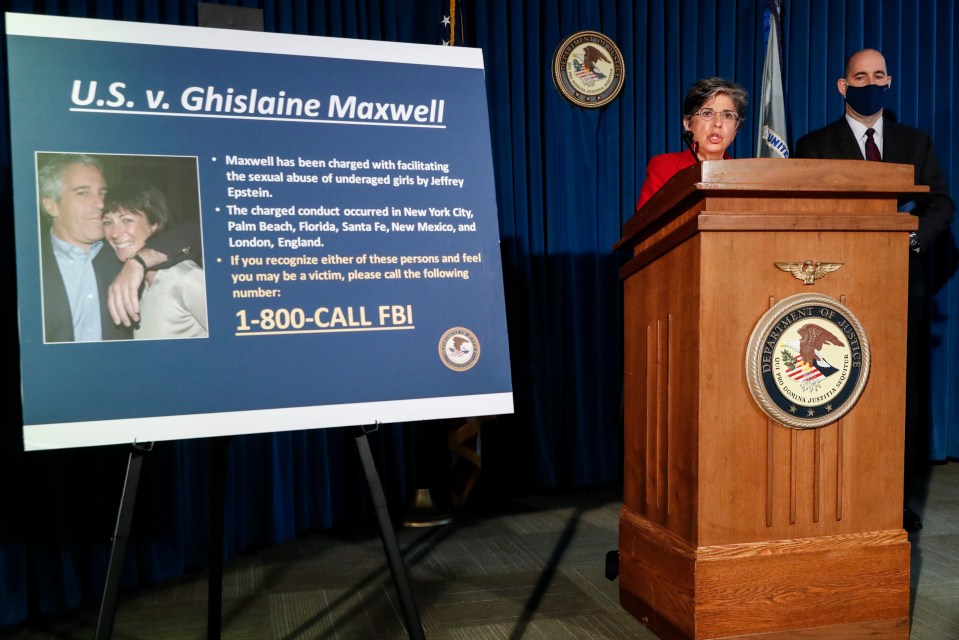 It is claimed Maxwell played a key role in helping Epstein 'identify and befriend' victims