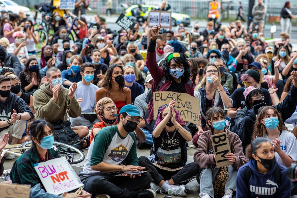  The protests came in the wake of the death of George Floyd