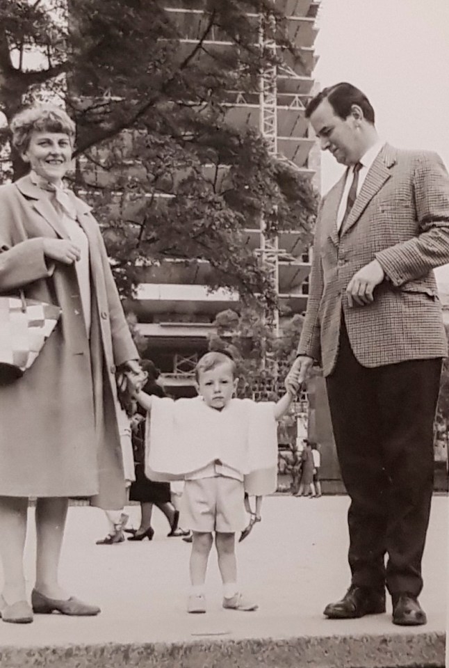 By an incredible twist of fate, Phillip was brought up by undercover British agent Patrick Witcomb and his wife Joan