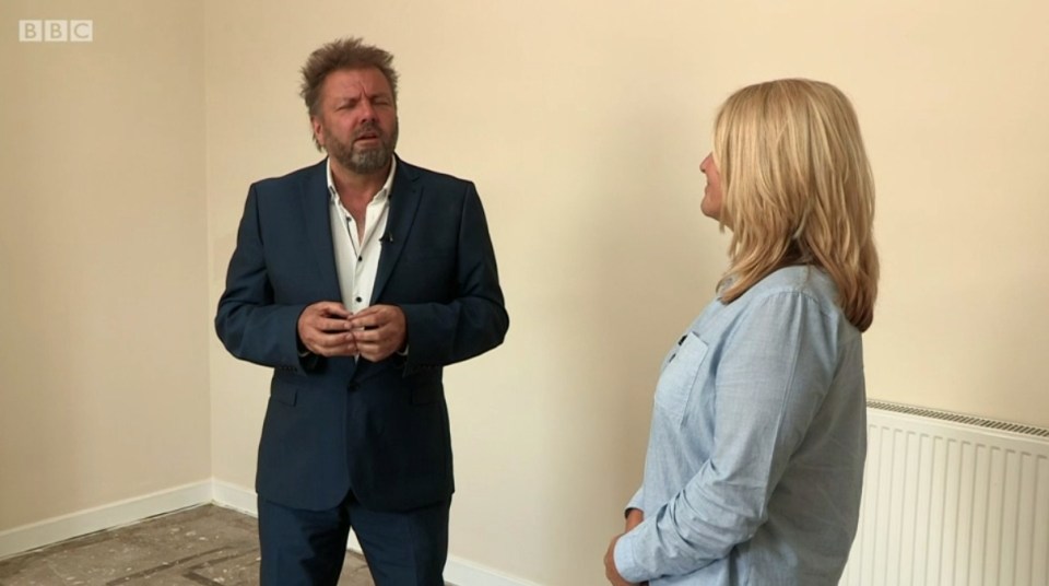 Martin Roberts was left completely shocked by the woman's decision