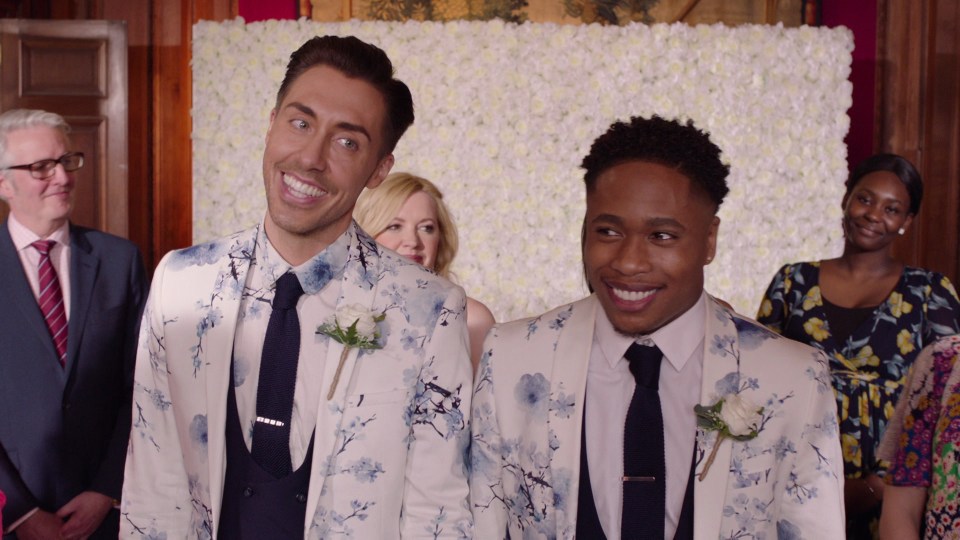 Scott and Mitchell can finally enjoy their I Do moment