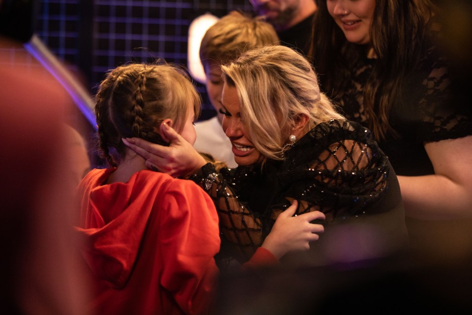 She revealed her mum was former Atomic Kitten star Kerry after impressing the judges