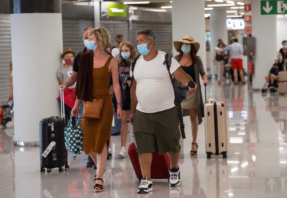British holidaymakers have been told not to travel to Spain unless it is "essential"
