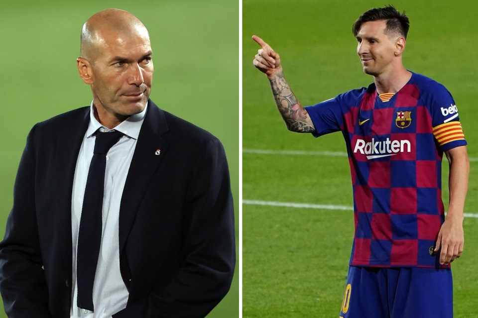 Real Madrid gaffer Zinedine Zidane believes Lionel Messi should commit his future to Barcelona