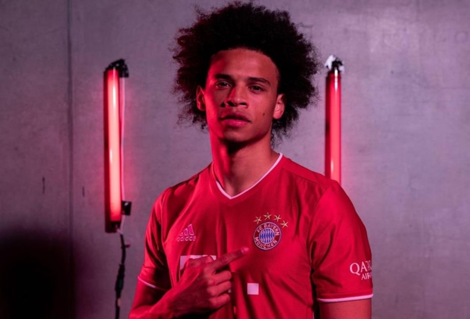 The German side were forced to apologise to City because pictures of the winger in a Bayern shirt were leaked before an announcement had been made