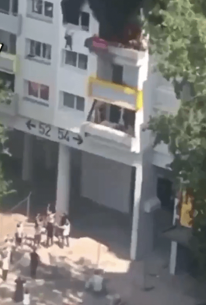 The men have become heroes as a result of their brave action