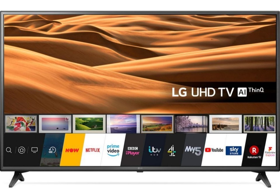 An LG 55-inch TV for under £400 isn't to be sniffed at