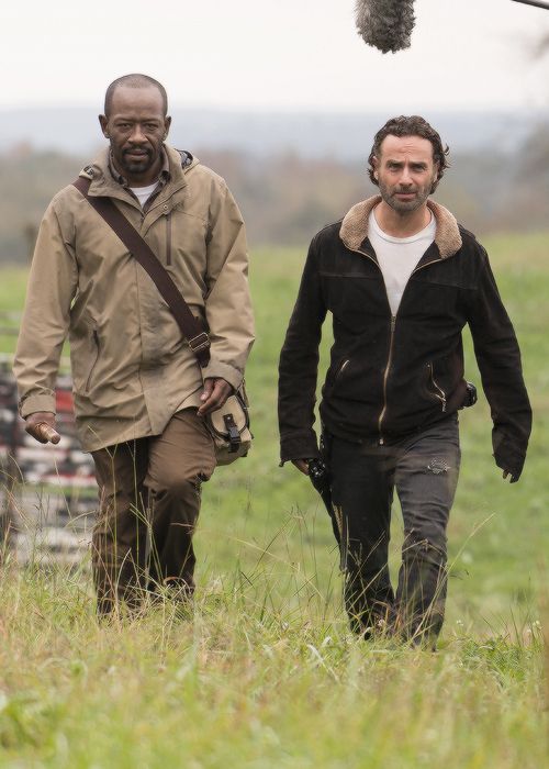 Morgan formed a close bond with Rick on The Walking Dead
