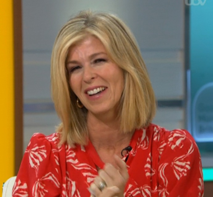 Kate Garraway said David Beckham reached out to her online