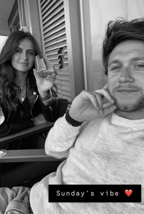  Niall Horan with Amelia Woolley