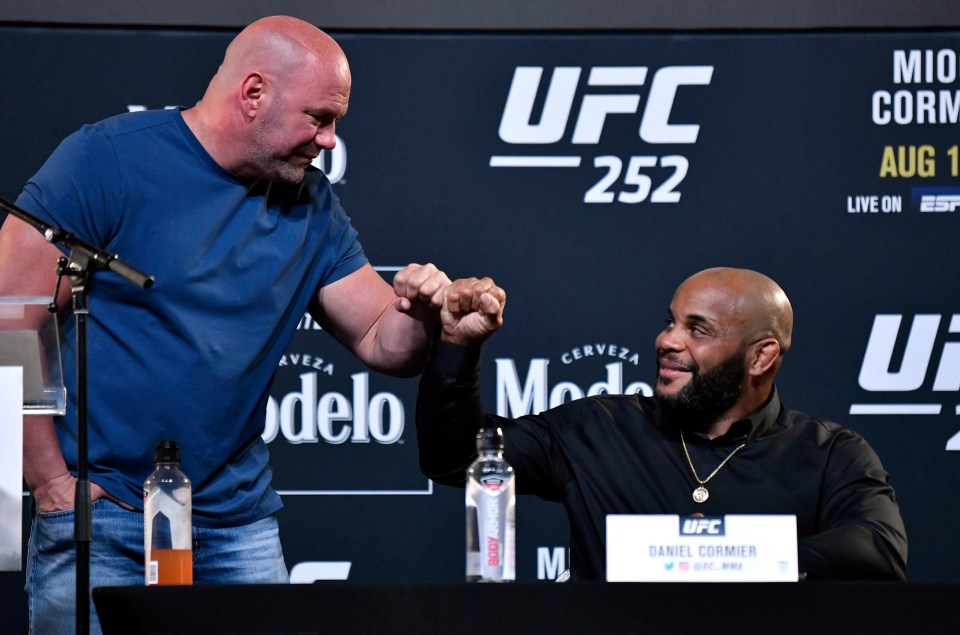 Dana White claims Daniel Cormier will not retire after this weekend