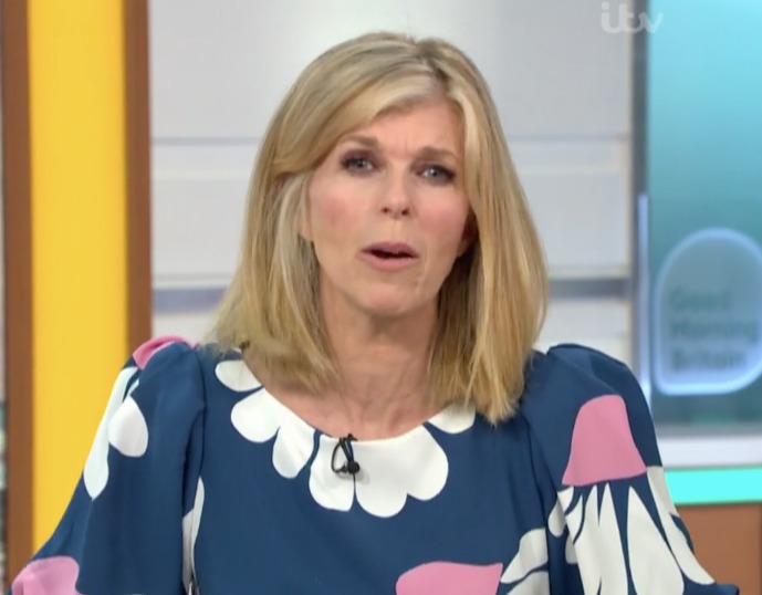 Kate Garraway was overwhelmed after talking about Derek's birthday