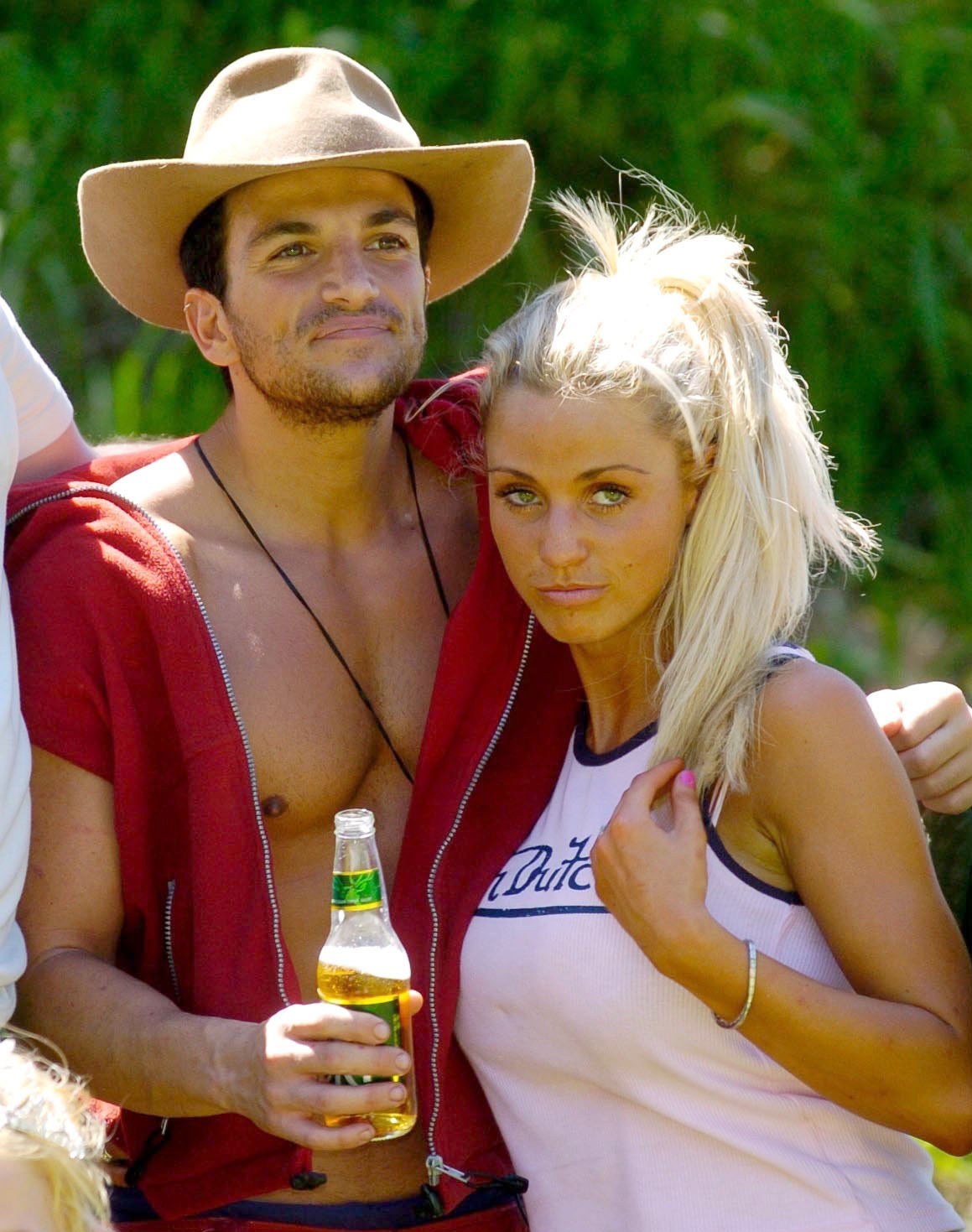 Katie met her ex husband Peter Andre during her first time on the show