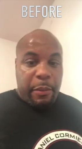 This was heavy-set Daniel Cormier back in April