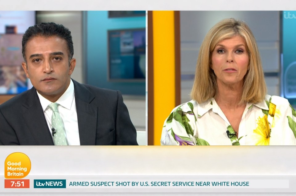 Adil Ray and Kate will be reunited after she took two days off