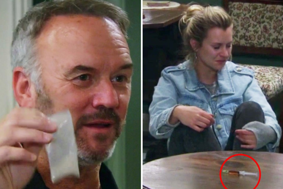 Fans were left disturbed as DI Malone taunted Dawn with drugs