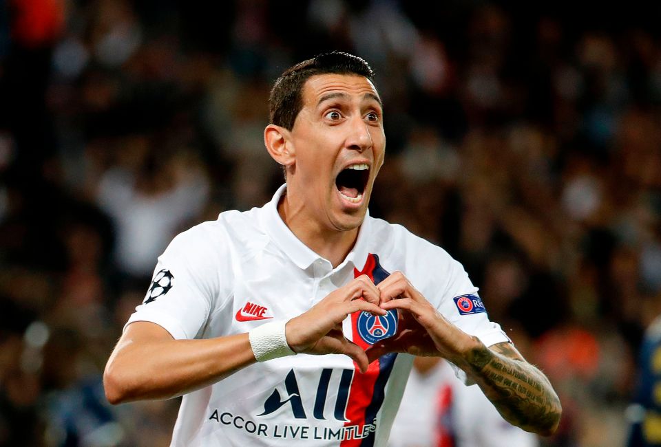 In July 2015 Di Maria did not board United’s pre-season flight to the US and joined PSG days later