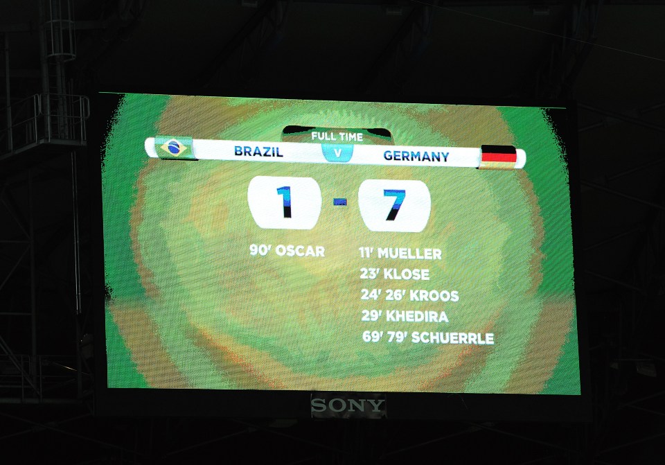 Thomas Muller compared the win to Germany's famous victory over Brazil 