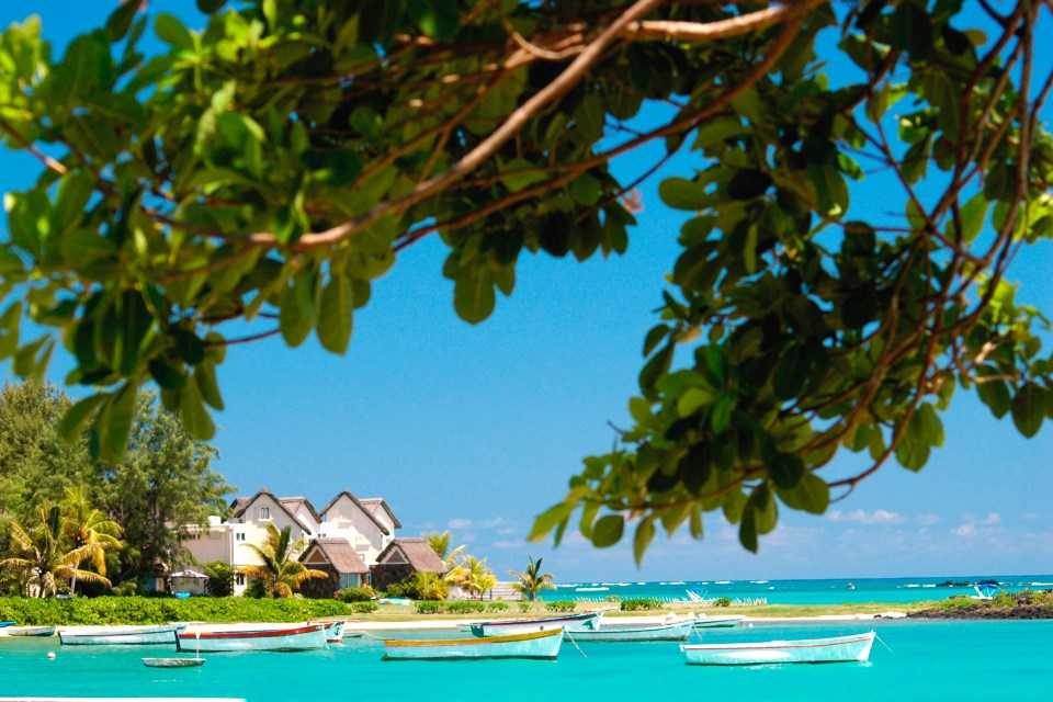 Robin and Matthew's honeymoon was filmed in Mauritius