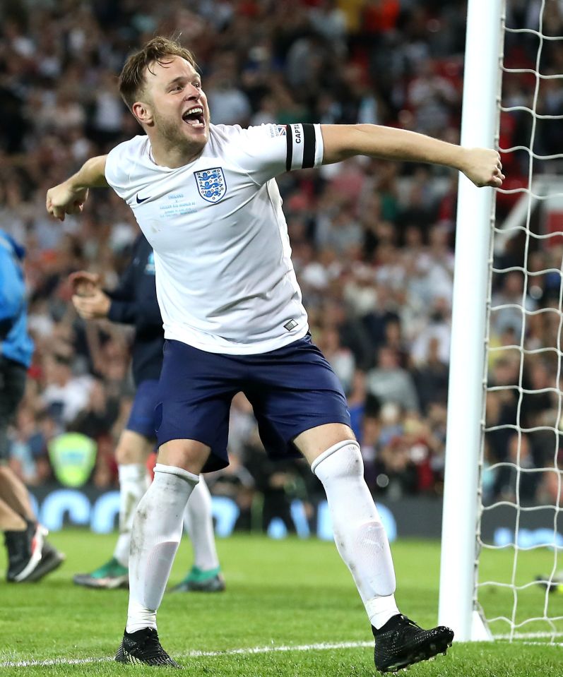 Olly says returning to Soccer Aid will be 'quite emotional' after his knee battle