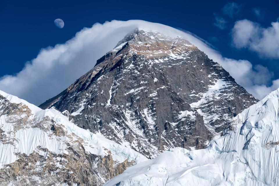 Mount Everest is the world’s highest peak