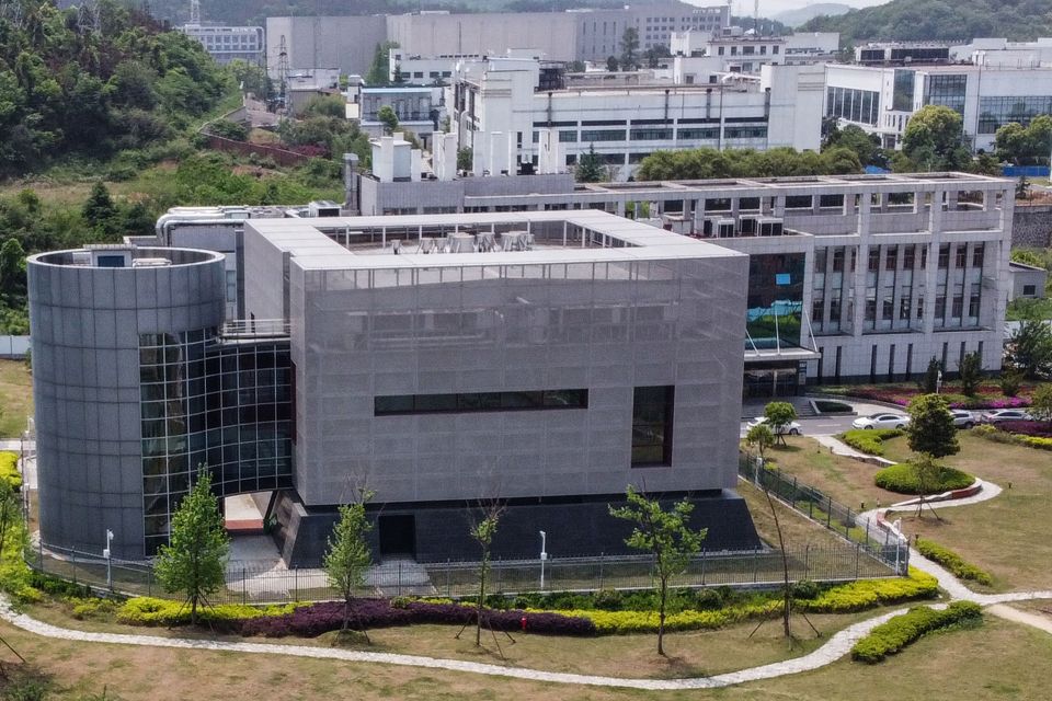 The agency asked why roadblocks were set up around the Wuhan Institute of Virology in mid-October
